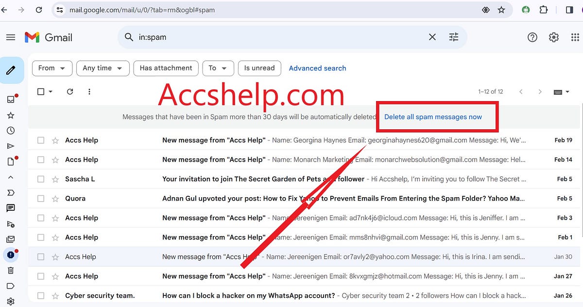 Receiving So Many Spam Emails, How Do I Stop Them? by Accshelp Feb