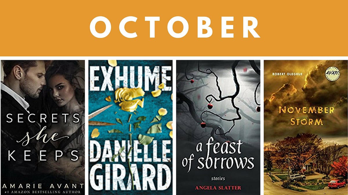 Your Top Indie Book Covers for October by 💯🙃 Robin Bradford Medium