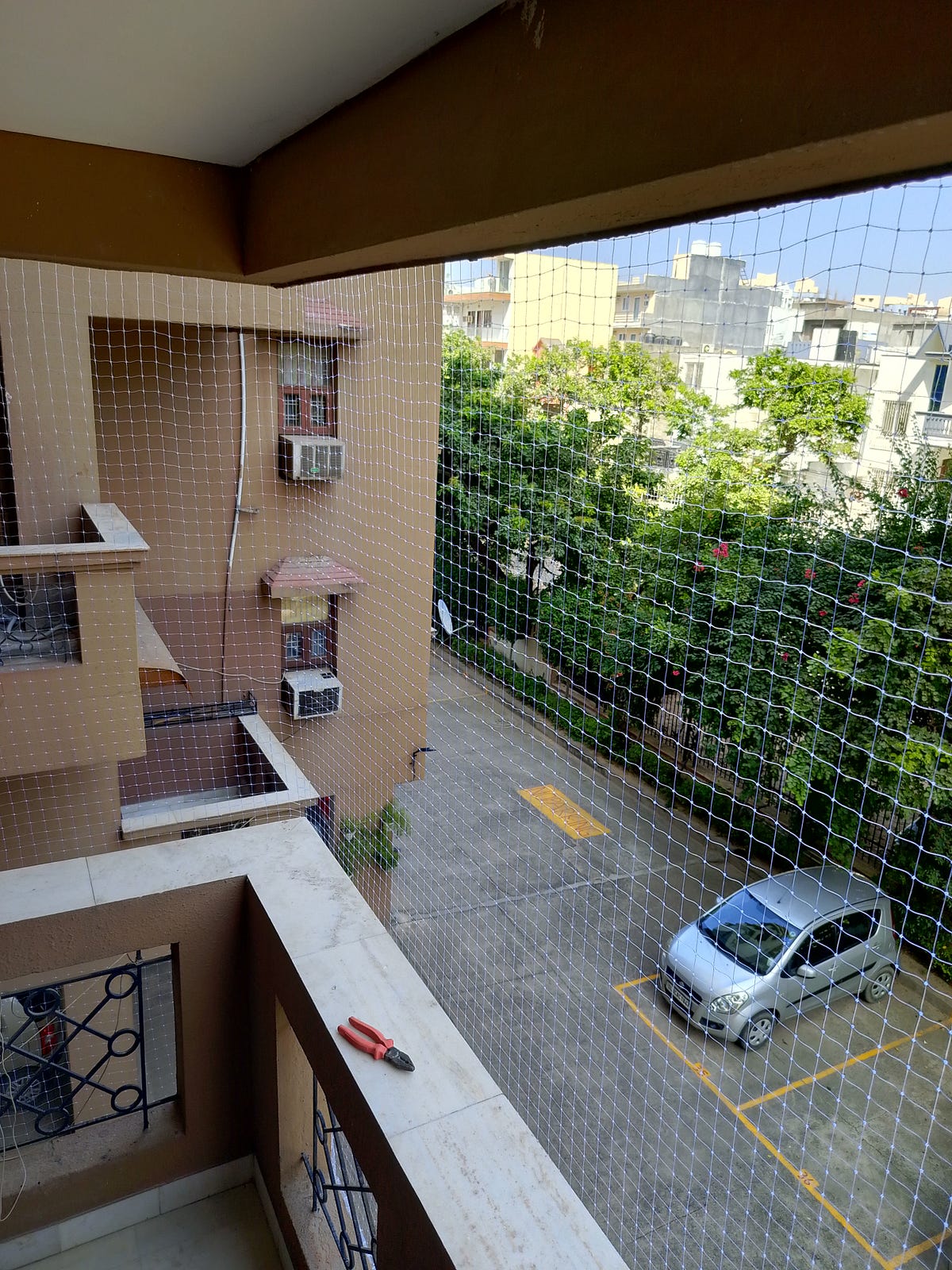 Bird Protection Net Balcony Pigeon Nets For Balconies In New Town