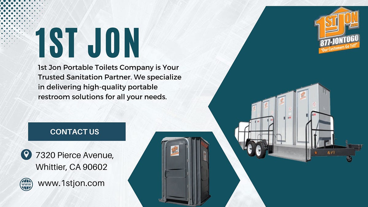 Get A Clean And Hygienic Portable Restroom For Rent 1st Jon Medium