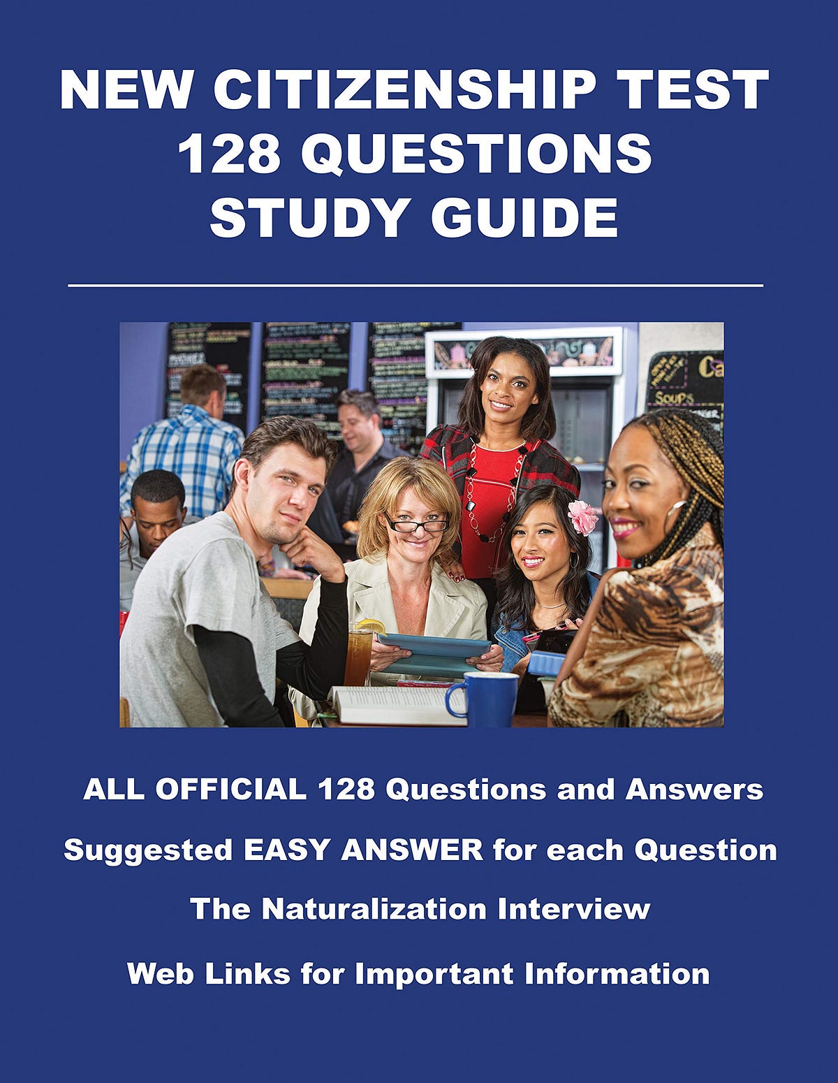 [EBOOK][BEST]} New Citizenship Test 128 Questions Study Guide All