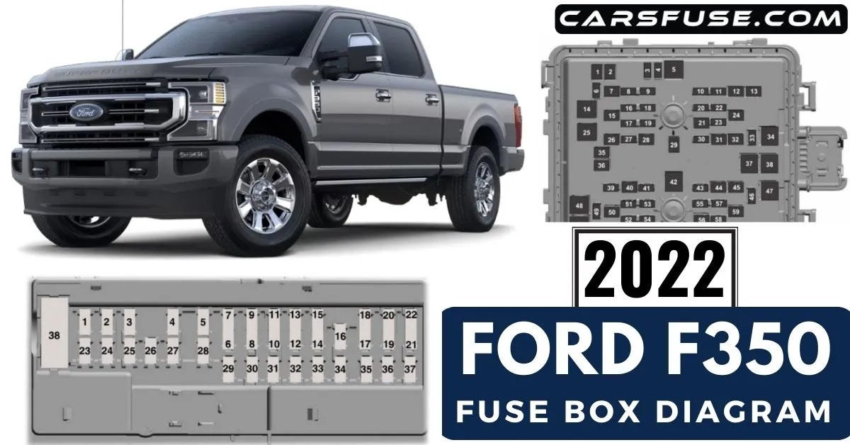 2022 Ford F350 Fuse Box Diagram. Unlocking the mysteries of your 2022