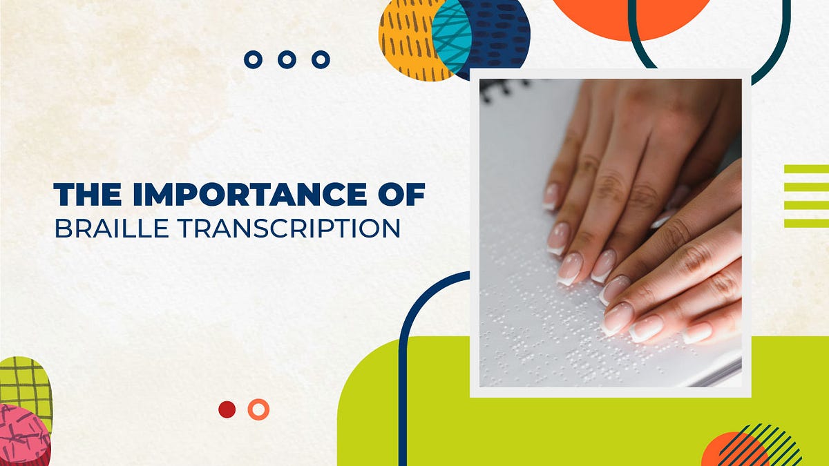 The Importance of Braille Transcription by Metaphrasis Medium