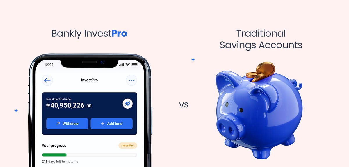 Bankly InvestPro vs. Traditional Savings Accounts by Bankly Oct