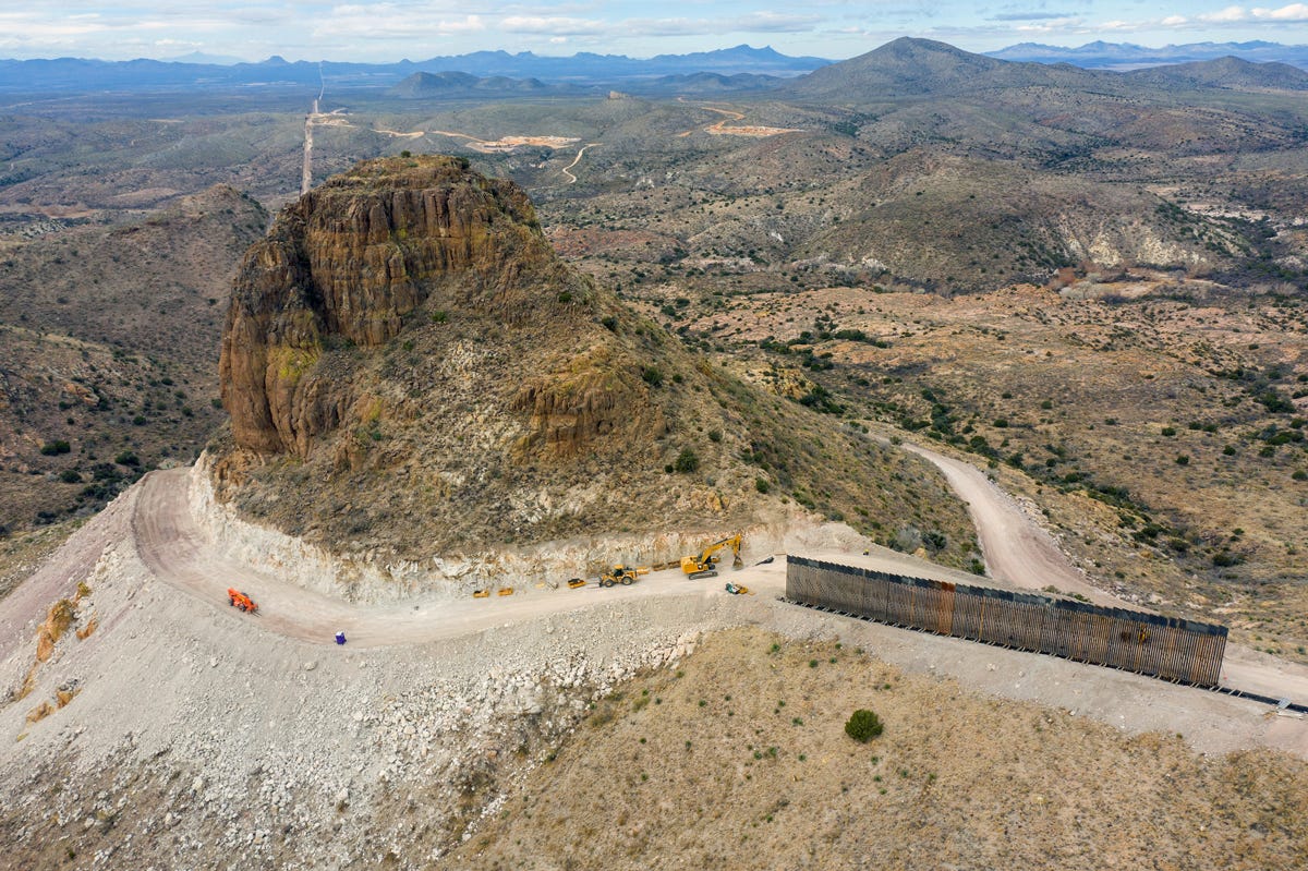 After months of border wall construction, a look at the damage done