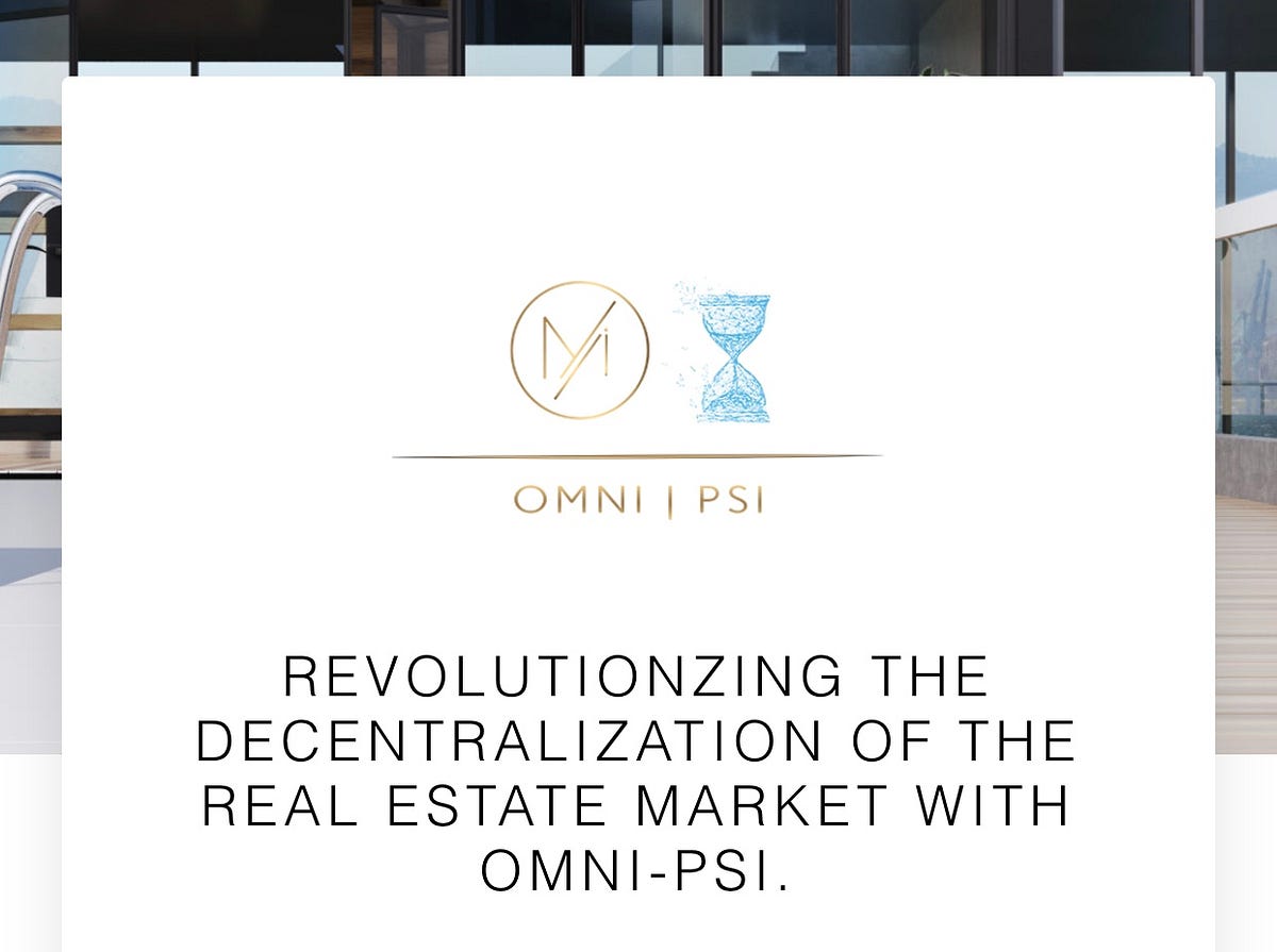 In our first article, we explained the background of OMNI, what we do