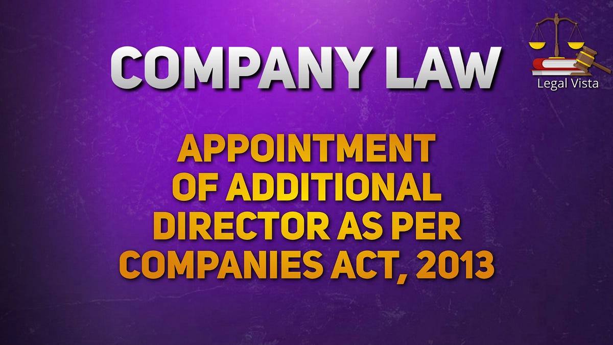 Appointment of Additional Directors as per Companies Act, 2013 by Jagatsngh Medium