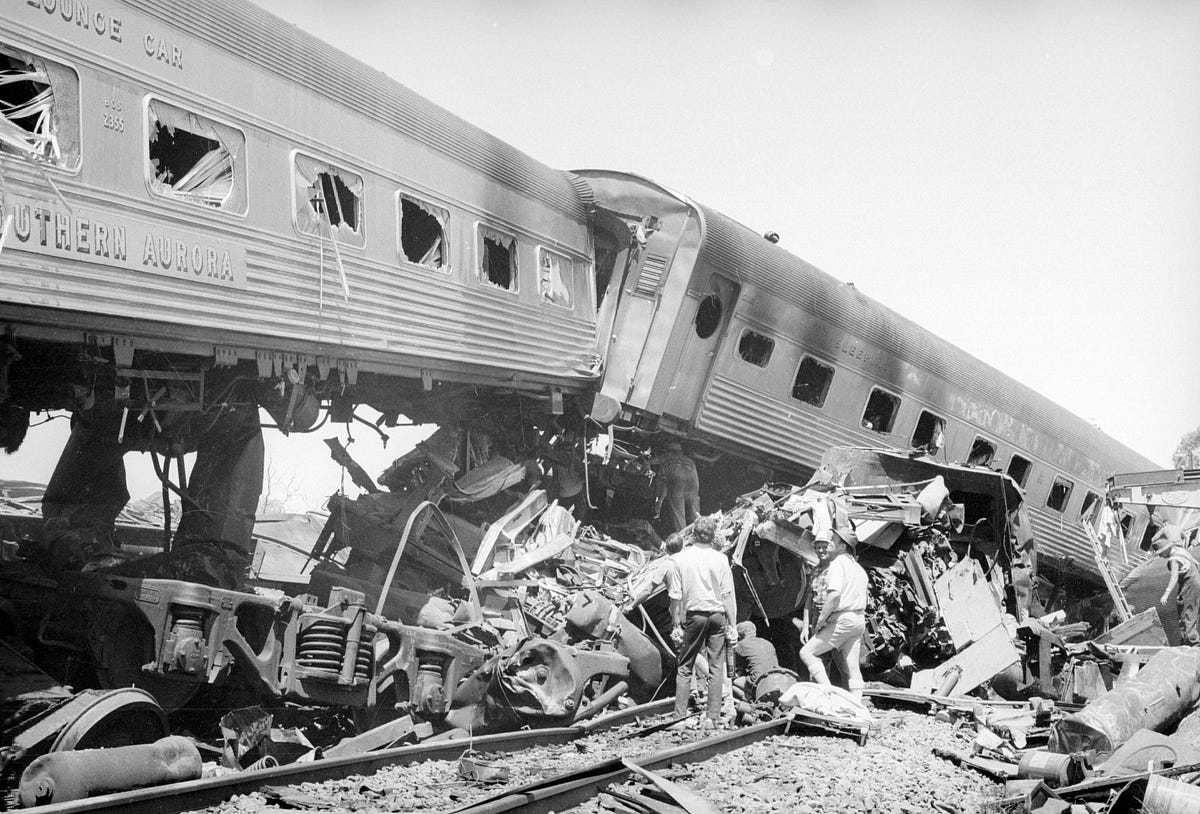 Dead Man Driving The 1969 Violet Town (Australia) Train Collision by
