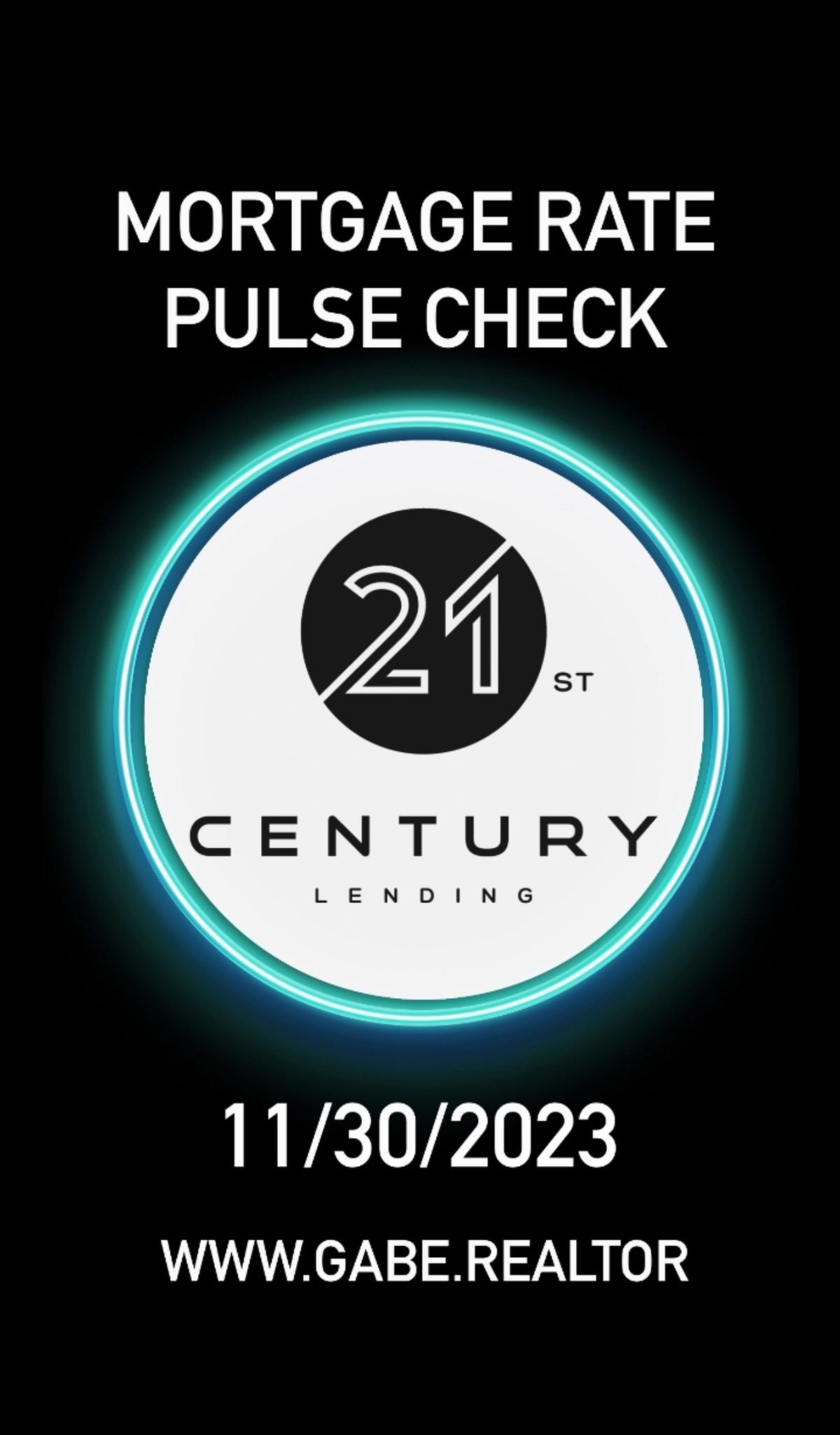 Mortgage Rate Pulse Check. Today vs Yesterday by Gabriel Arambula