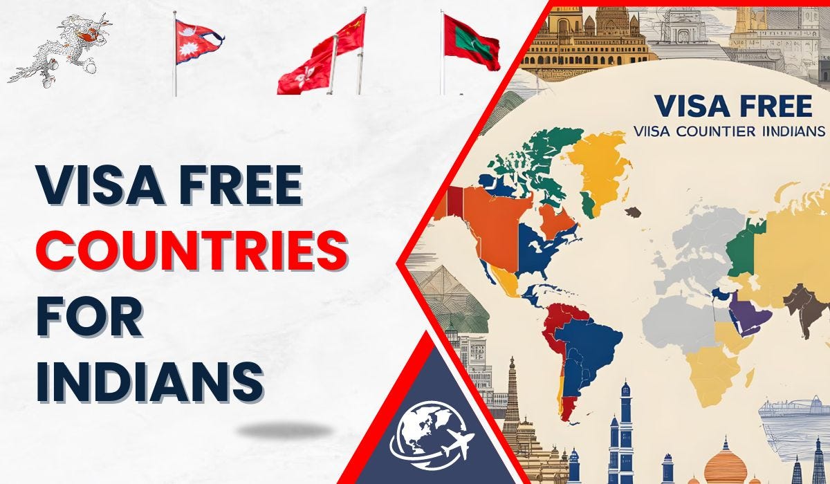 Free Visa For Indians 2025 Visa Free Countries for Indians. Visa Free Countries for Indians can