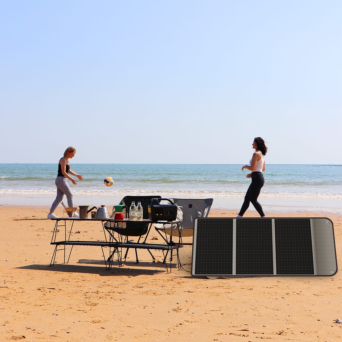 How much power can a portable solar panel produce by Shawllarlife