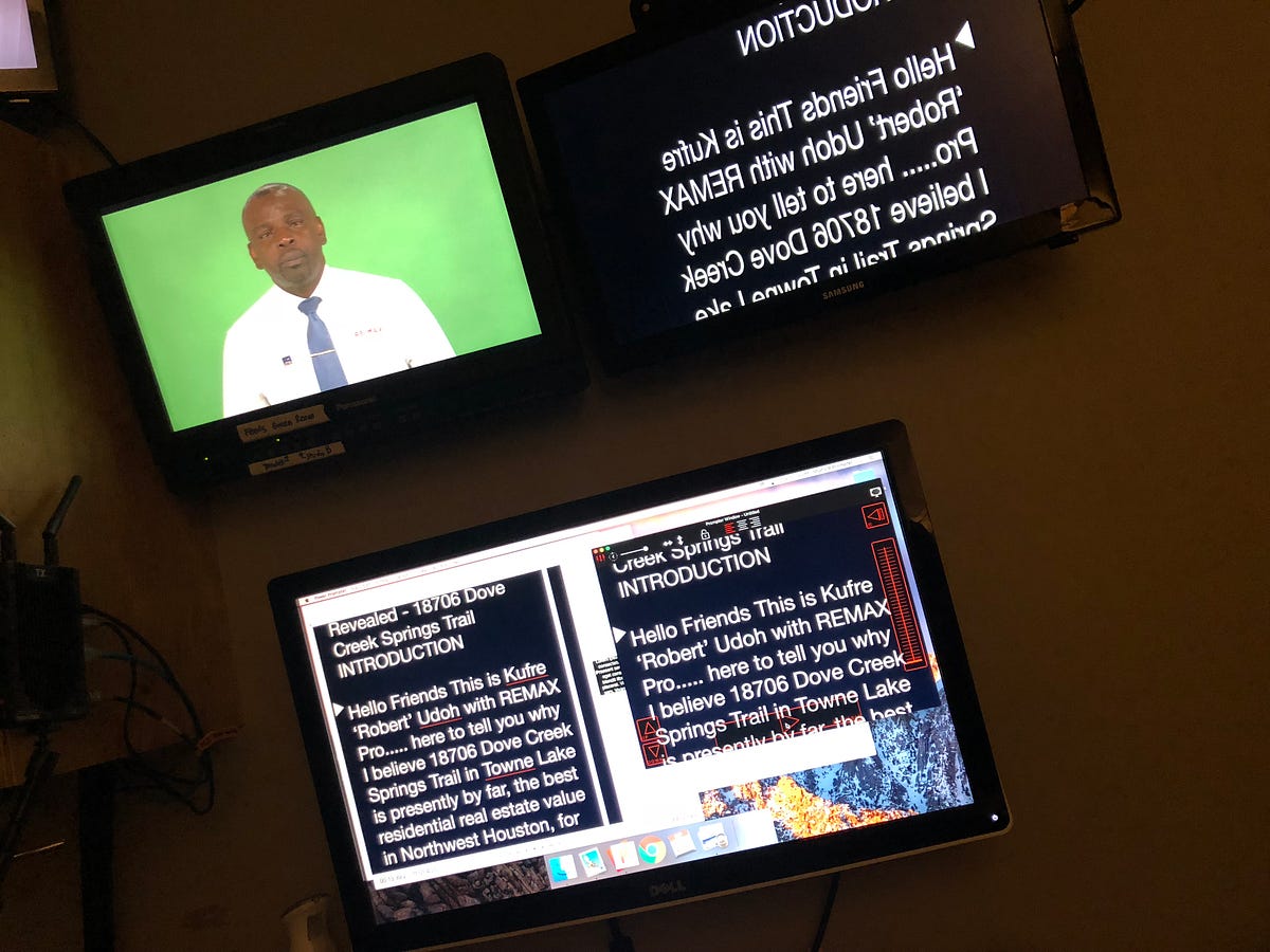 How To Read The Teleprompter. Tips and tricks to improve talent… by