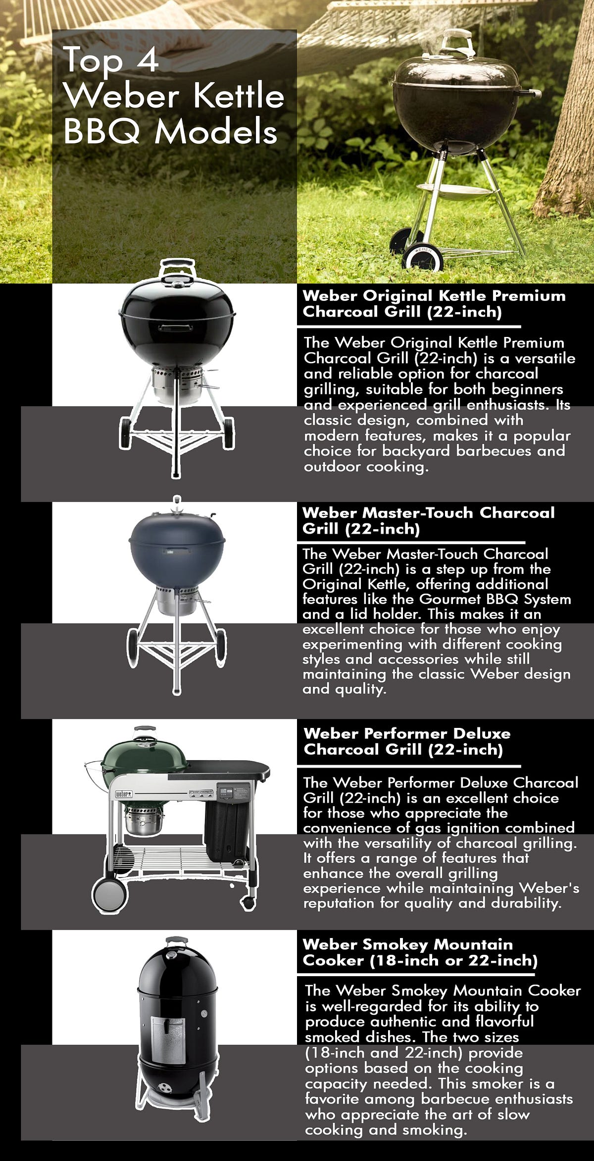 Top 4 er Kettle BBQ Models Lachlan Medium