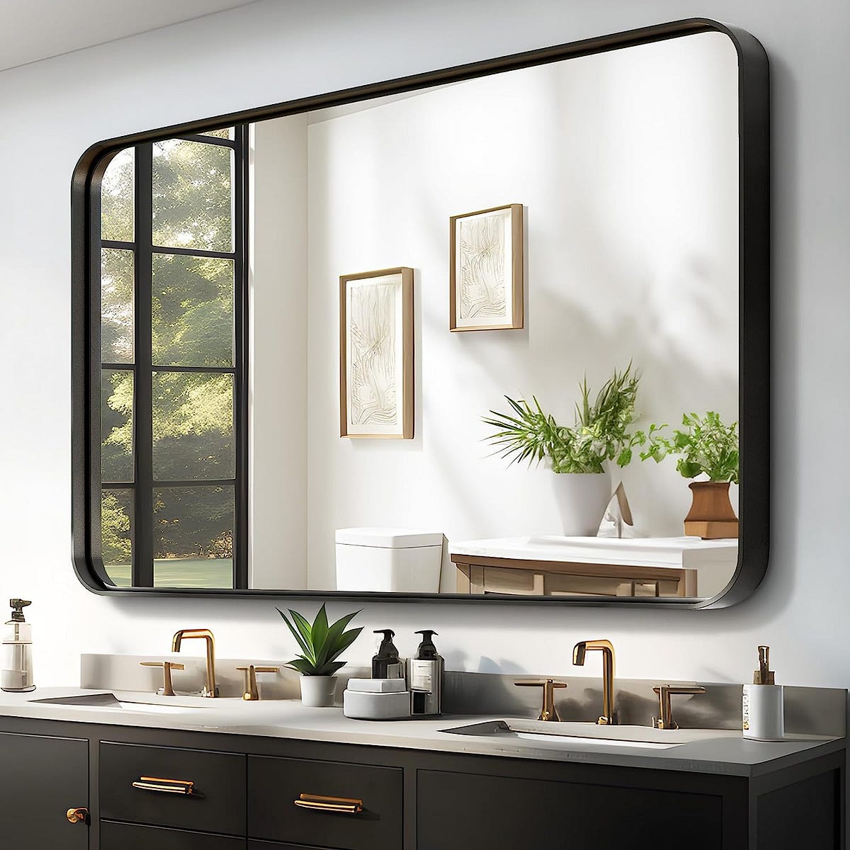 10 Best Large Rectangle Mirror With Rounded Corners 2023 by Medium