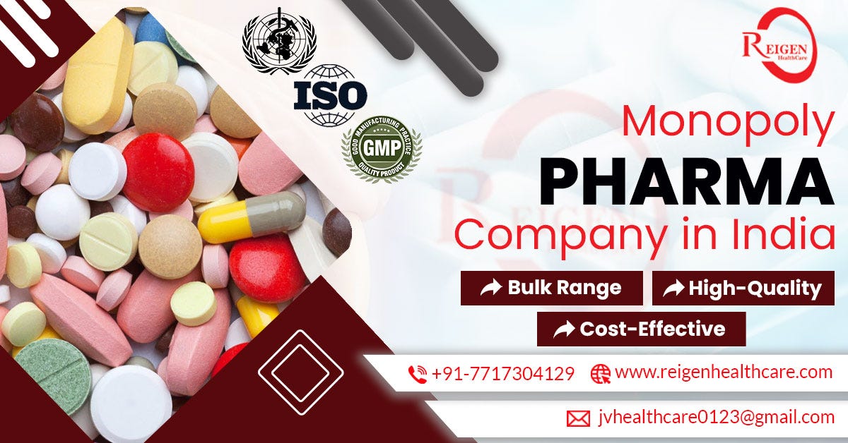 Top Monopoly Medicine Company in India Reigen healthcare Medium
