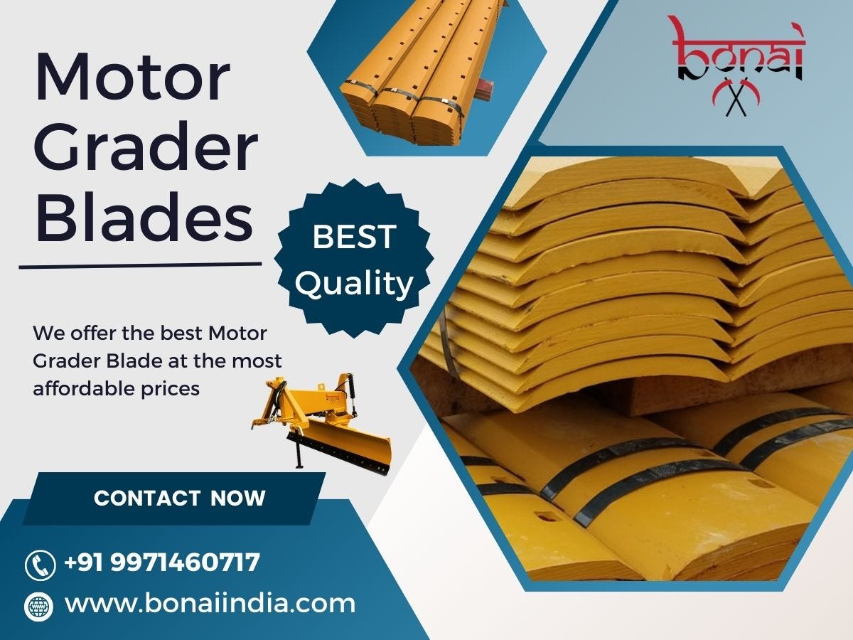 Motor Grader Blades Bonai India Medium