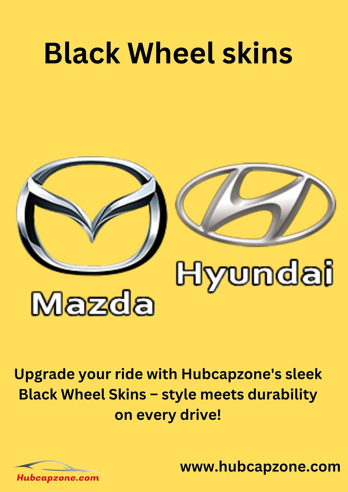 Upgrade Your Wheels with Hubcapzone’s Black Wheel Skins for a Stylish