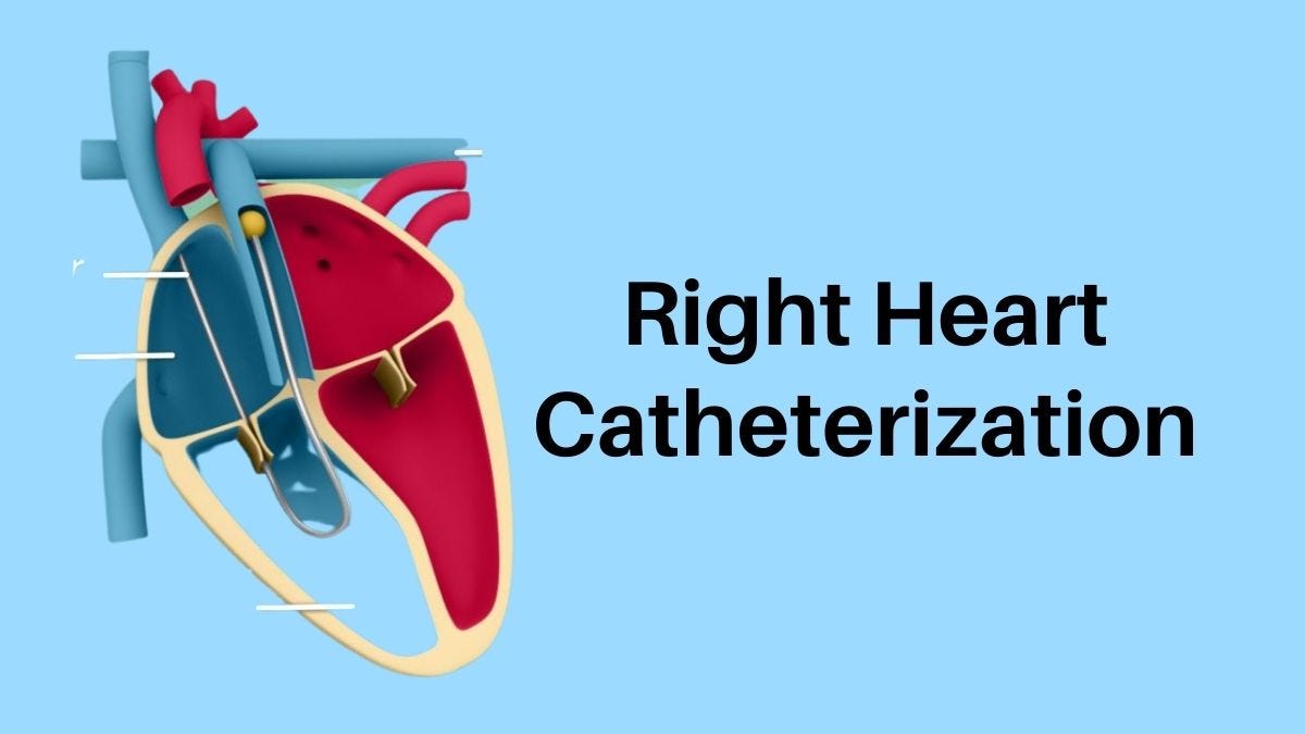 Right Heart Catheterization. A right heart catheterization is a test