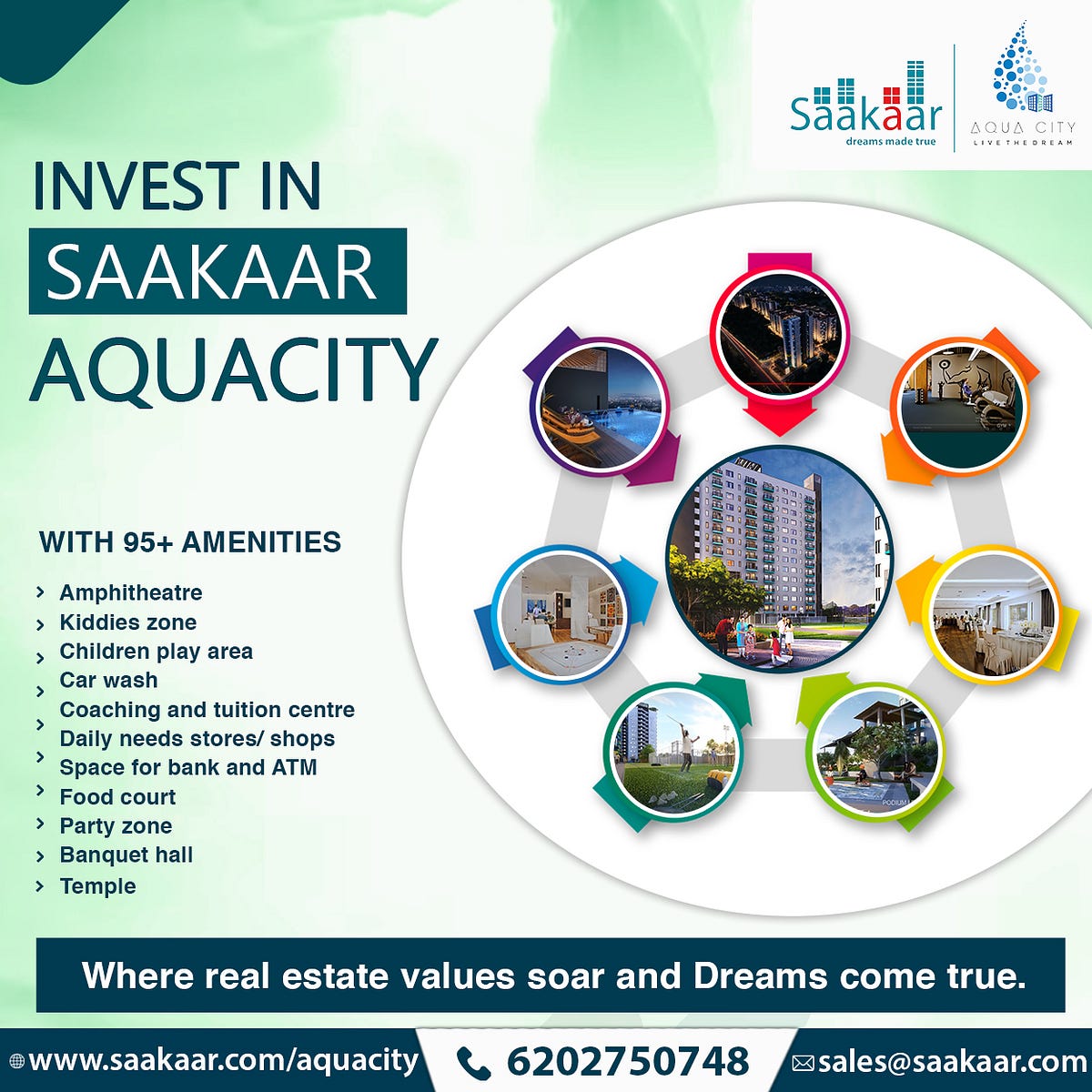Invest in Saakaar Aqua City, Where Real Estate Values soar and Dreams