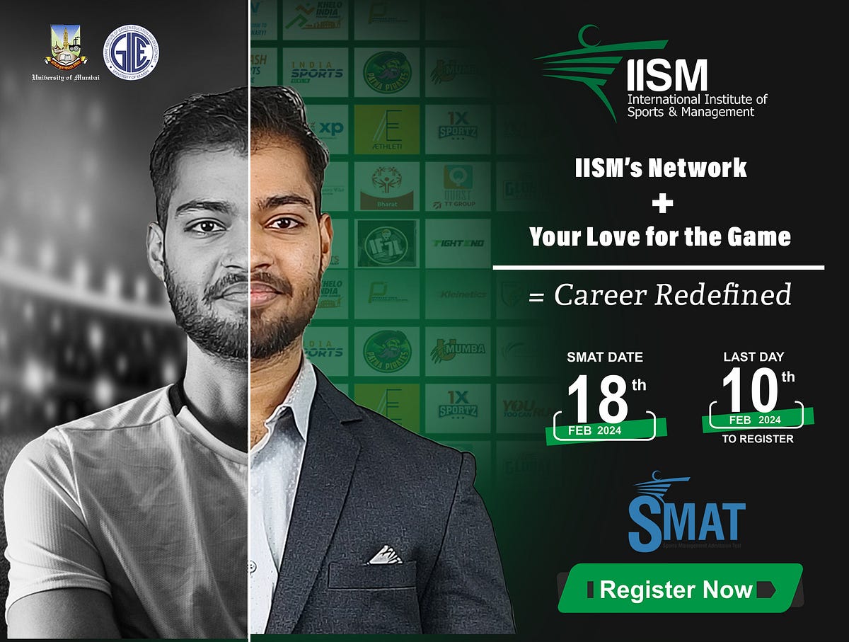 Unlock Your Sports Management Career Register for SMAT 2024 Now