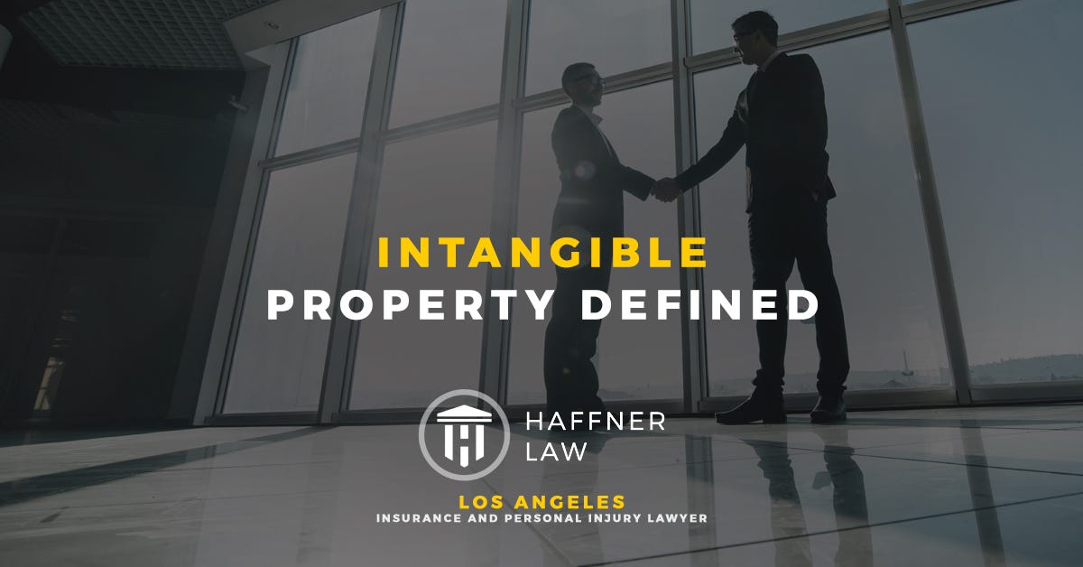 Intangible Property Defined. Intangible personal property has… by