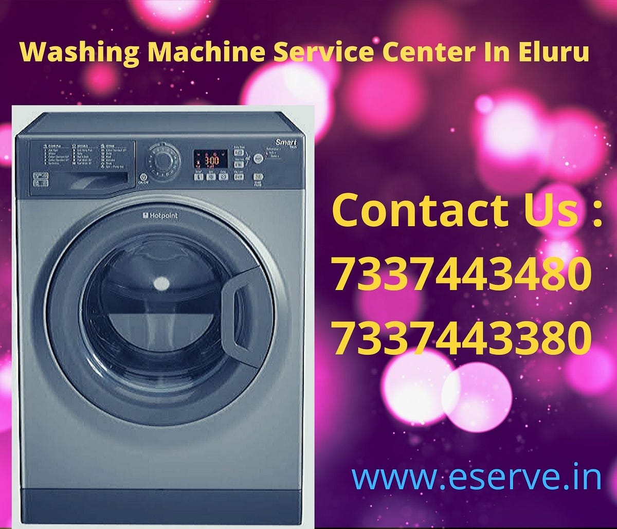 Washing Machine Repair Center In Eluru 7337443380 by Nagalakshmii
