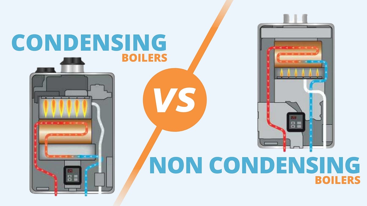 Condensing vs. NonCondensing Boilers by The Boiler Installation