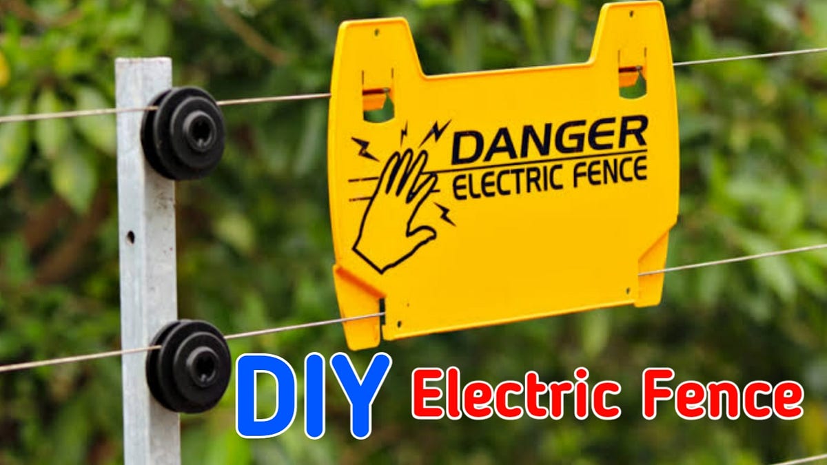 Diy Electric Fence Electric Fence Circuit Diagram unni s Medium