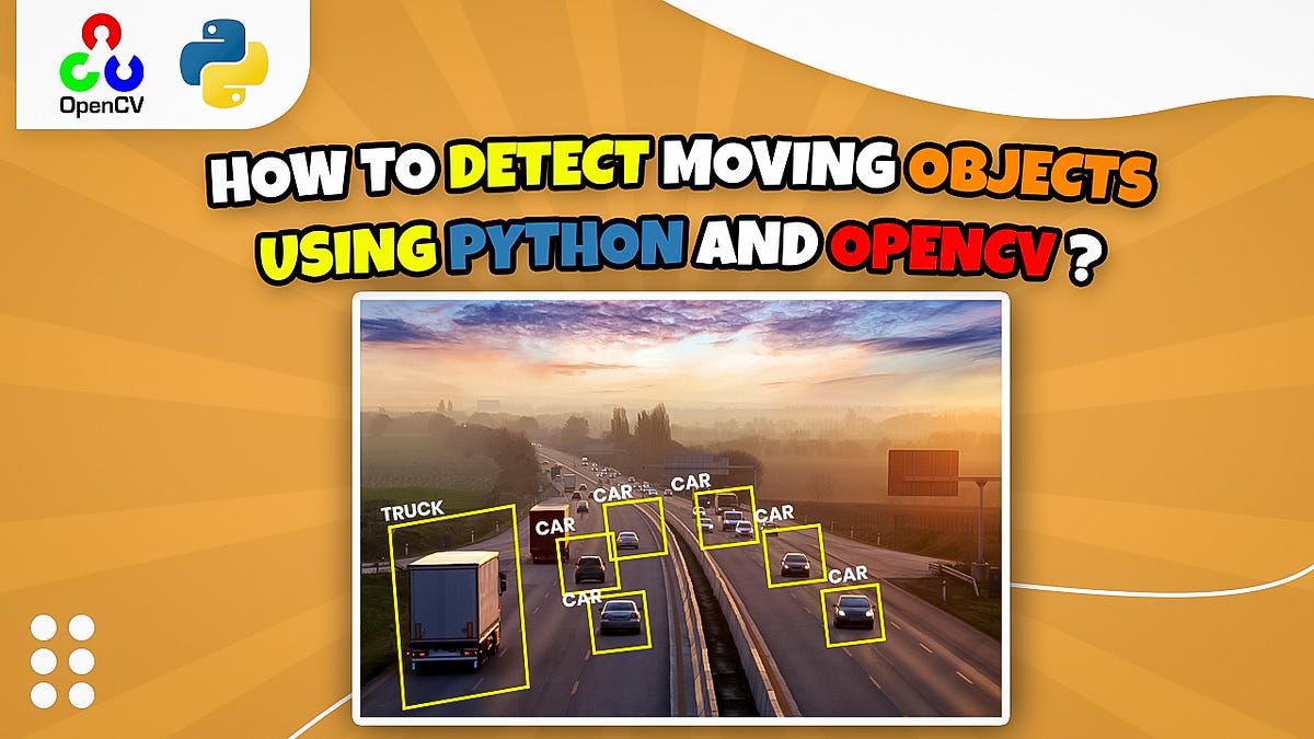 How to Detect Moving Objects in Video using OpenCV and Python ? Have you ever wanted to detect