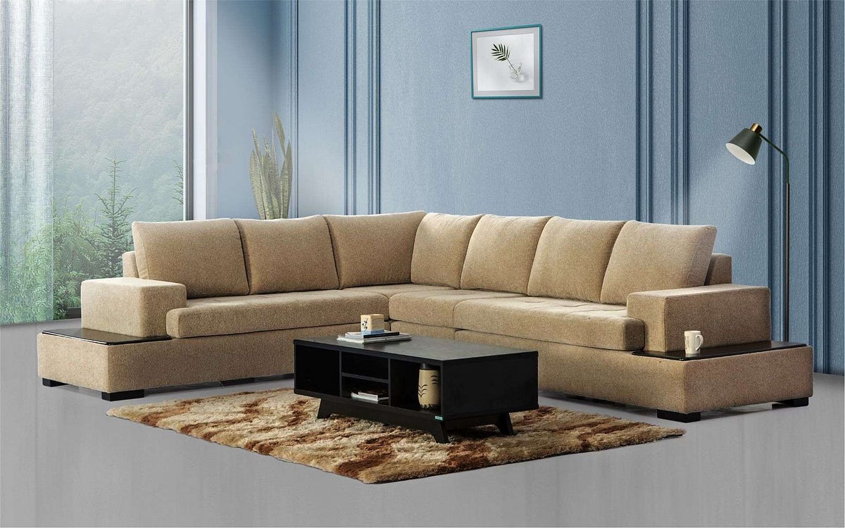 Buy Michigan Corner Sofa online at best price by Damro digital Mar