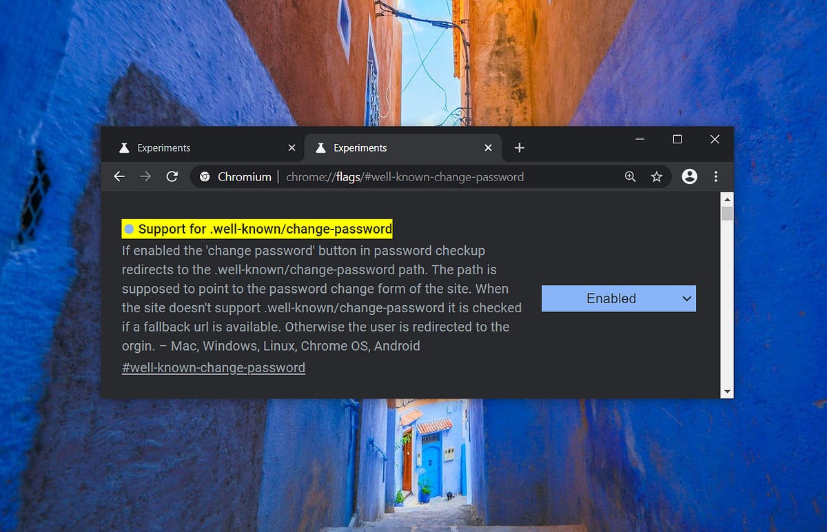 Well Known Change Password flag goes live in Google Chrome by Tanmay