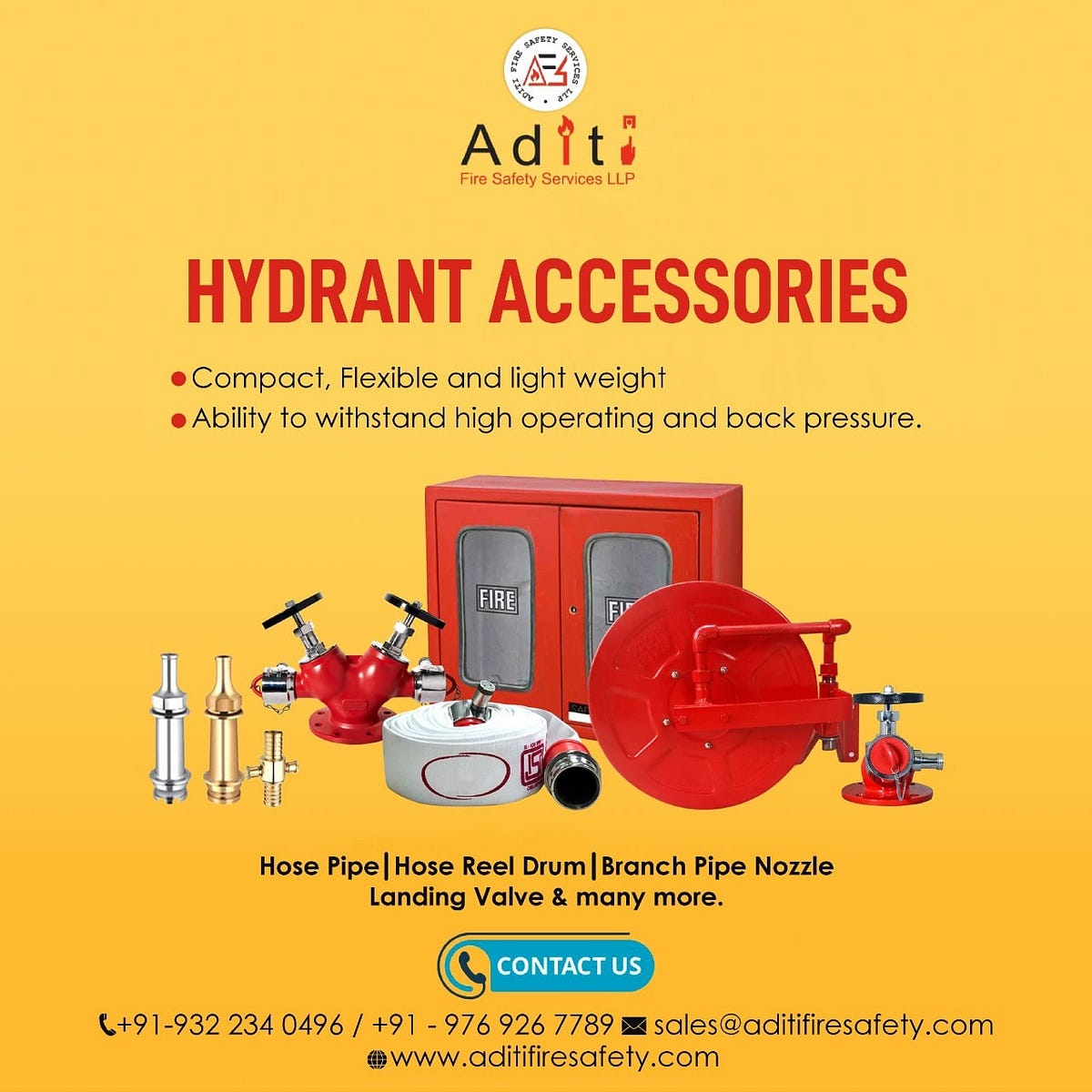 Industrial Fire Hydrant System AMC in Navi Mumbai Aditi fire safety