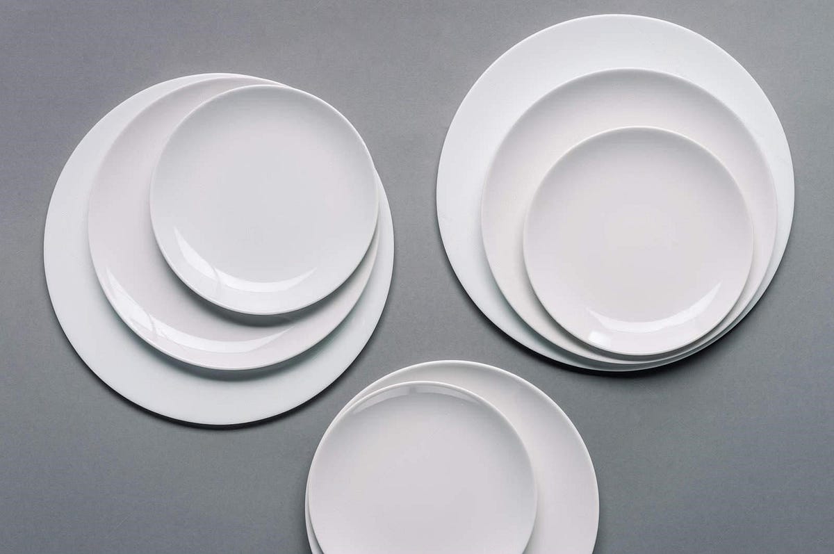 Simply White Crockery set HNR Catering Medium