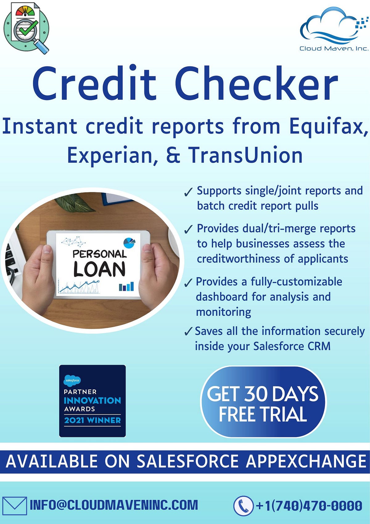 Best software to pull credit reports Credit Checker by Olivia
