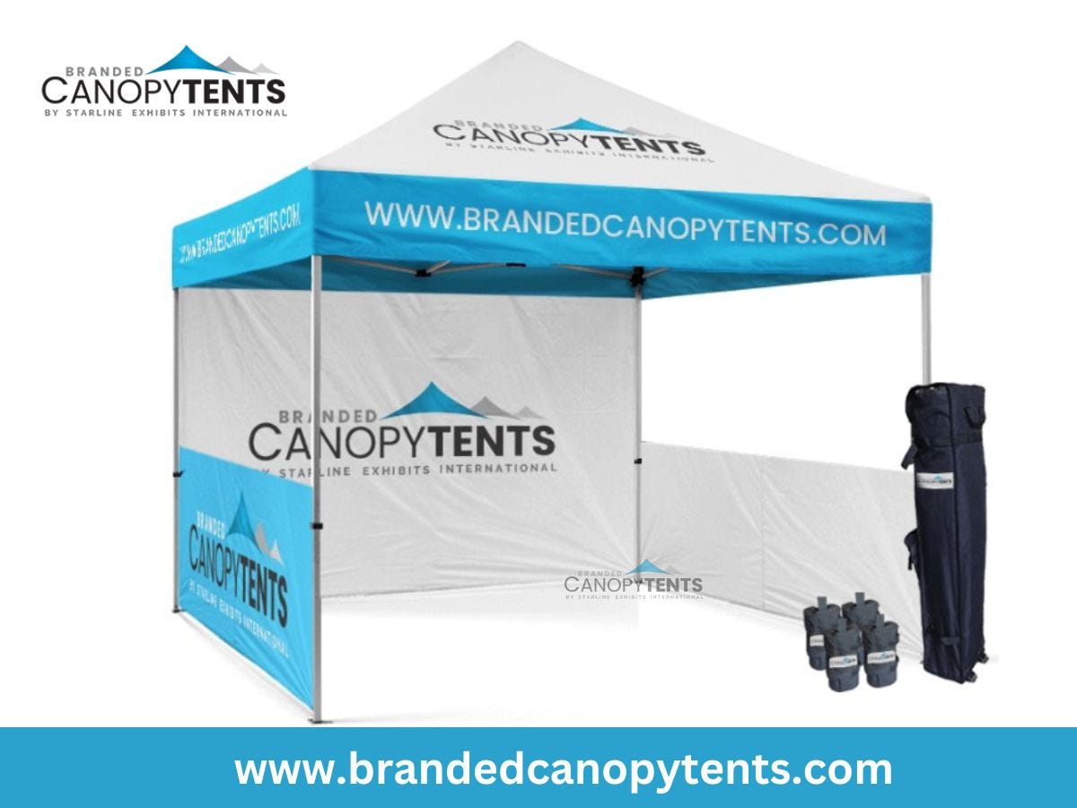 Logo Canopy and Custom Logo Tents for Exceptional Impressions by