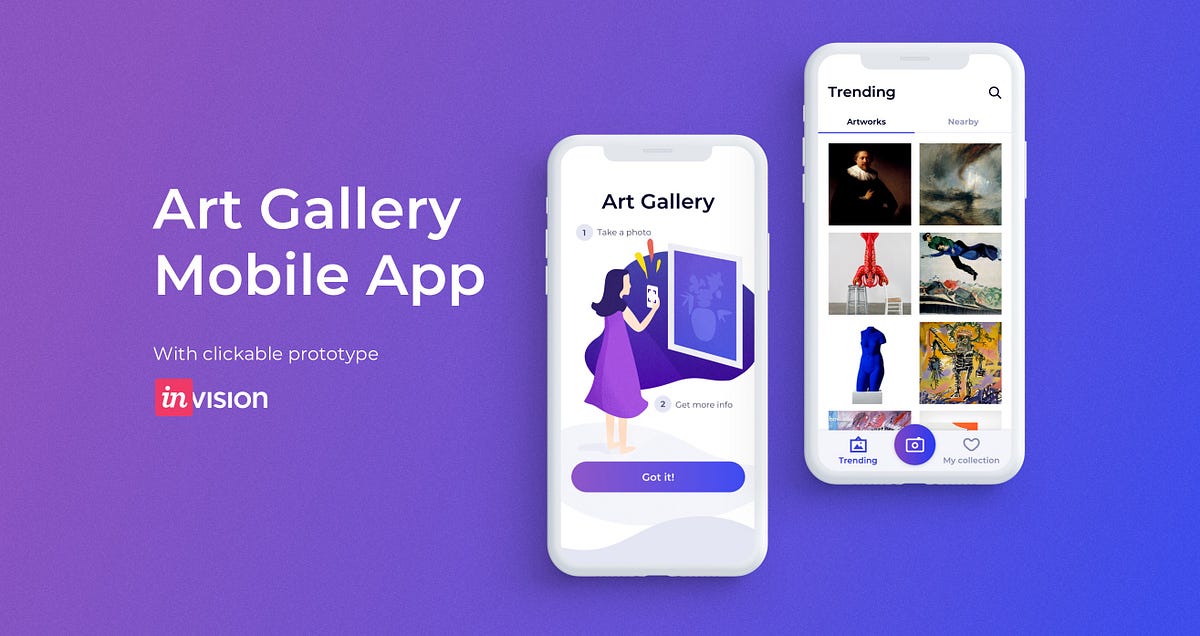 UX Case Study Art Gallery Mobile App by Olga Parfenchik Medium