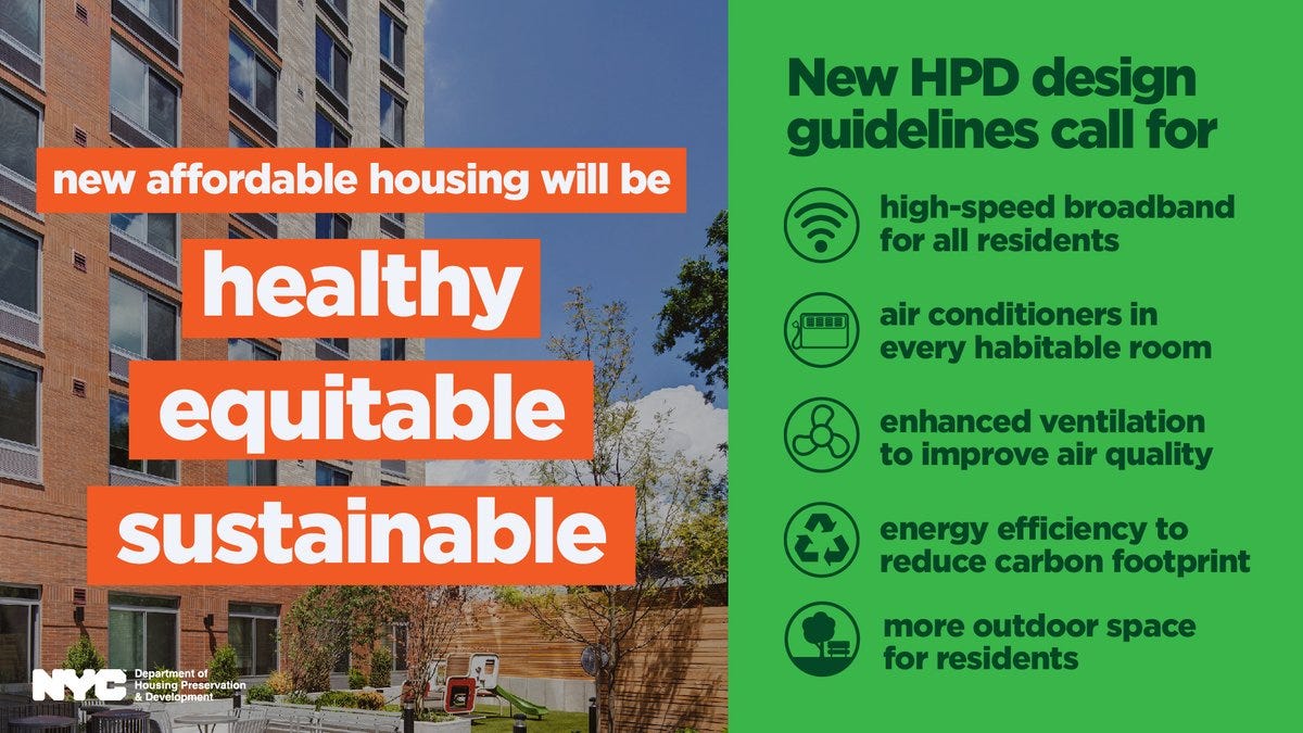 Setting a High Bar for Affordable Housing Design by NYC HPD Medium