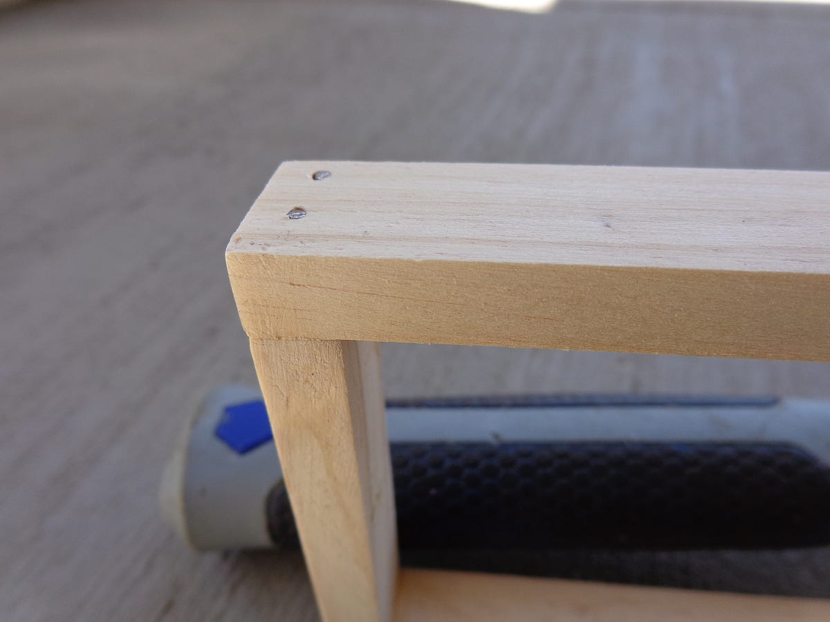 COUNTERSINKING. Finishing nails, brads, and screws by Sharon Cacho Medium