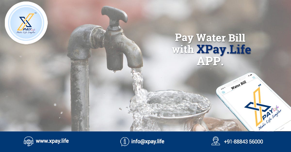 Online Water Bill. Pay your Water Bill Online through XPay… by XPay