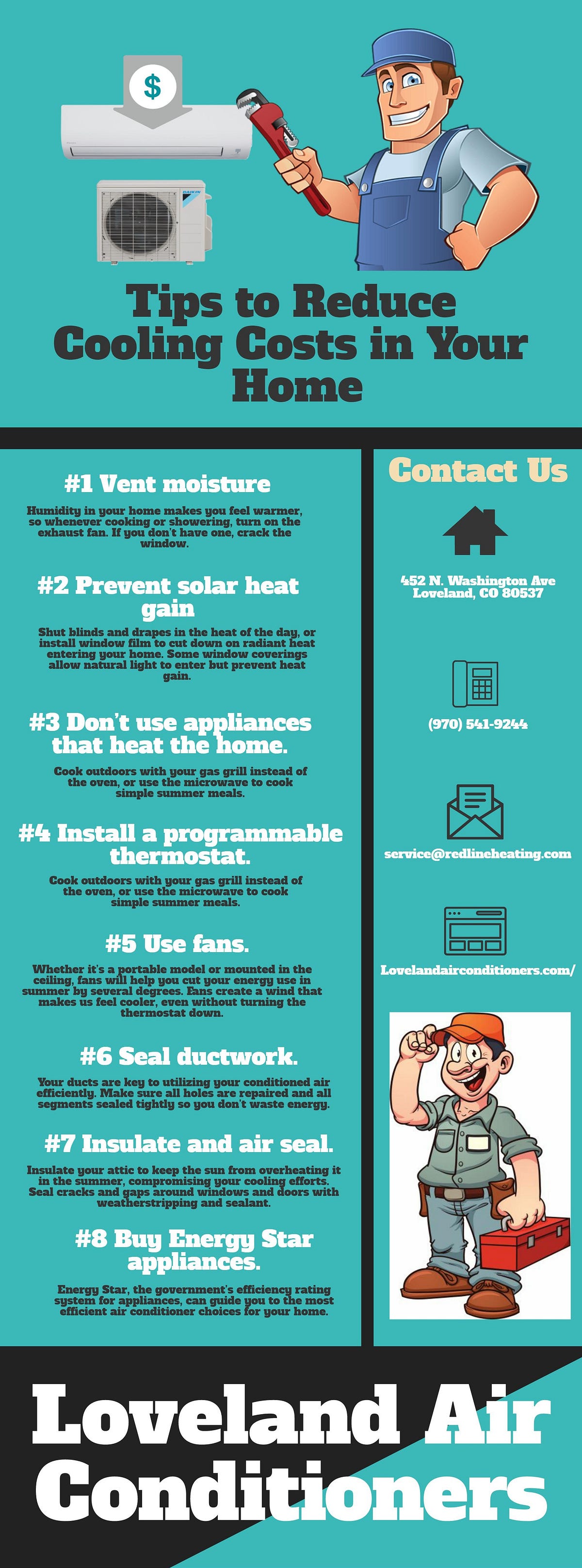 Tips to Reduce Cooling Costs in Your Home by Loveland Air