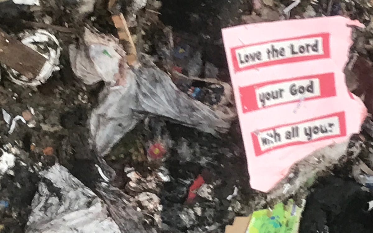 Garbage and Beyond. I agreed to work on a Sunday for the… by Zoe