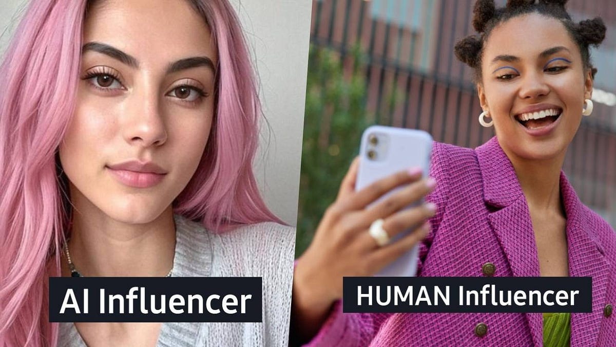 AI Influencers vs. Human Influencers Who Earns More and Why? by(03)