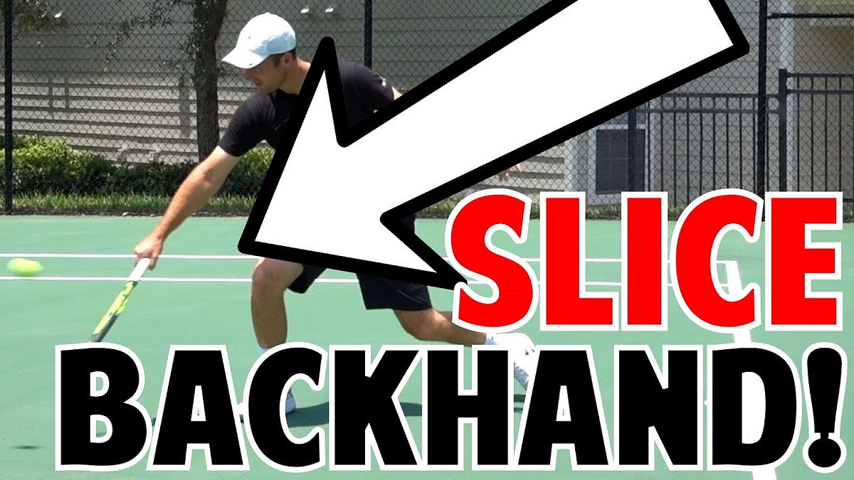 Ian Purganan — Tennis Tip Slice Backhand by ianpurganan Medium