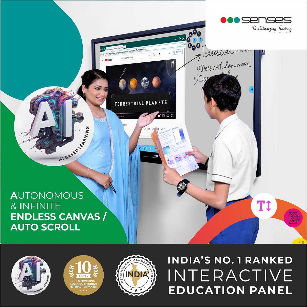 Interactive Projectors vs. Smartboard Which is Better? by Senses