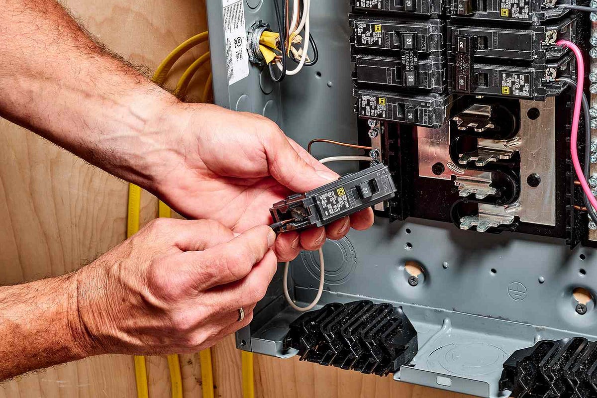 What are the basic steps to install a 220V circuit breaker? by Brenda