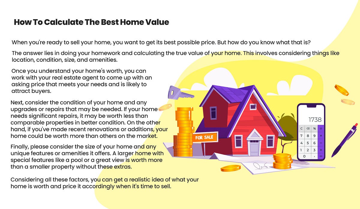 How To Calculate The Best Home Value Michael David Medium