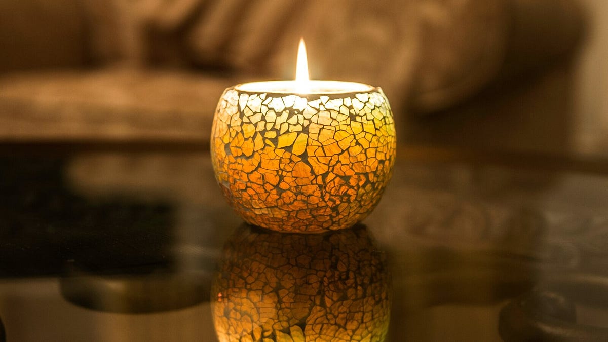 How to recover candles wax residues by GW360 Medium