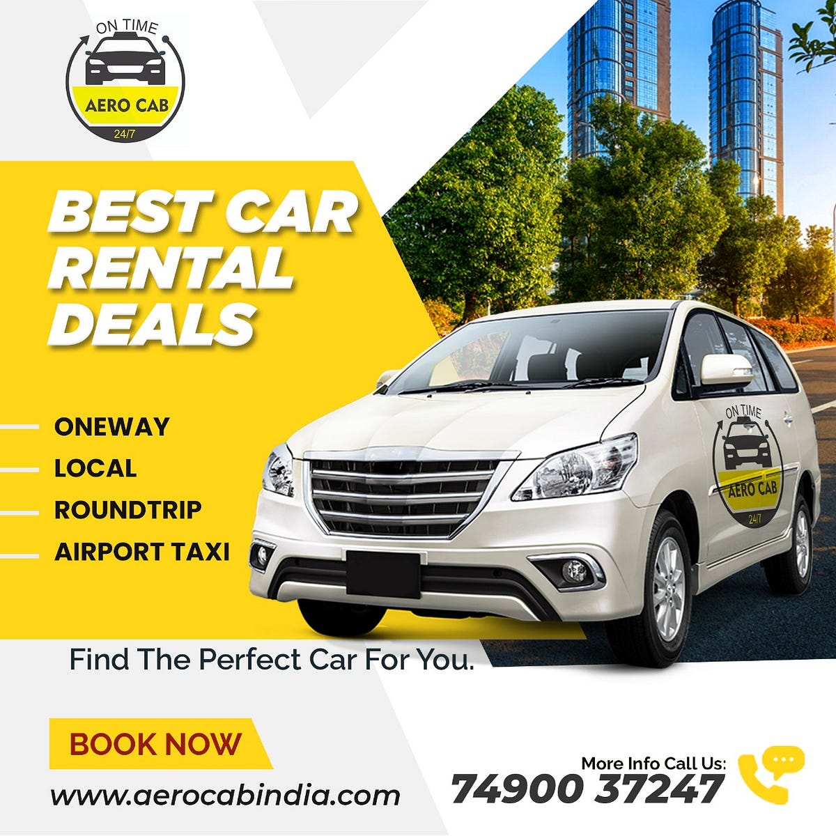 One Way Cab Booking with AeroCab Revolutionizing Road Travel in India