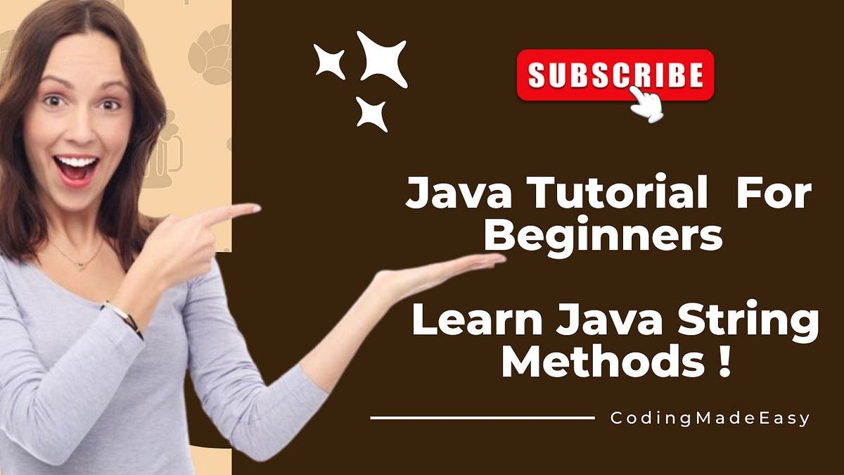Java String Methods Java Tutorial For Beginners Learn String