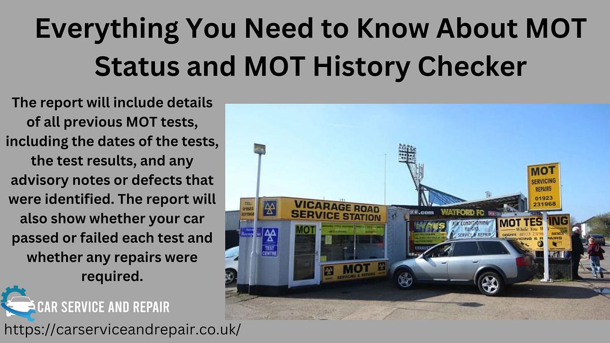 Everything You Need to Know About MOT Status and MOT History Checker